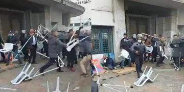 Sit-in: le ministère de l&rsquo;Intérieur annonce des arrestations et des confiscations de matériels