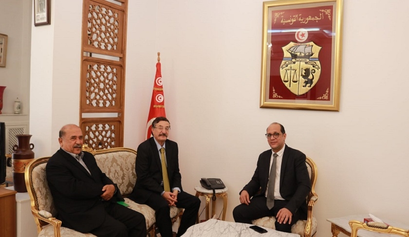 Malek Zahi reçoit le Président de la FTDJ