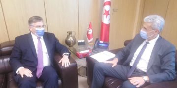 Samir Saied rencontre Donald Blome
