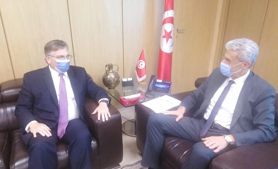 Samir Saied rencontre Donald Blome
