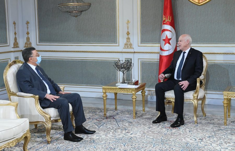 Le Président Saied reçoit le bâtonnier de l’Ordre des avocats