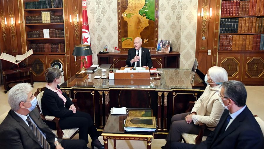 Kais Saied reçoit Najla Bouden et des ministres