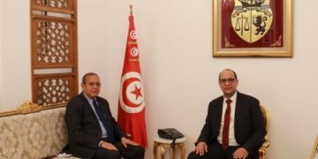 Malek Zahi reçoit Samir Majoul