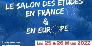 Campus France Tunisie et Estudiant Events organisent « Le salon des études en France et en Europe » les 25 et 26 mars 2022 à l&rsquo;Institut français de Tunisie.