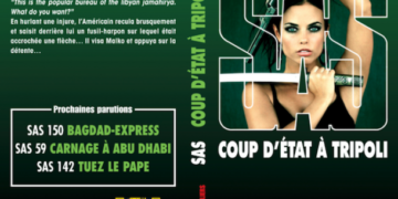 Les romans d’espionnage «&nbsp;SAS&nbsp;» de Gérard de Villiers se vendent comme des petits pains chez les bouquinistes de Tunis&nbsp;