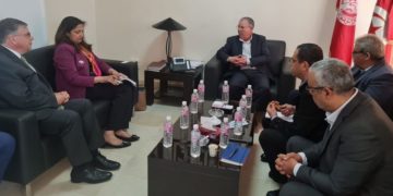 Noureddine Taboubi reçoit Ezria Zia, sous-secrétaire d&rsquo;Etat américaine à la sécurité civile