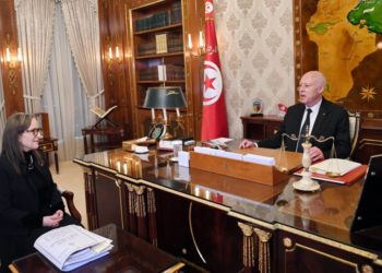 Kais Saied reçoit Nejla Bouden