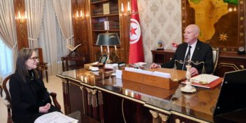 Kais Saied reçoit Nejla Bouden