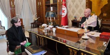 Kais Saied reçoit Nejla Bouden