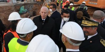 Kais Saied se rend à Ben Daha pour inspecter l&rsquo;avancée des travaux de la SONEDE