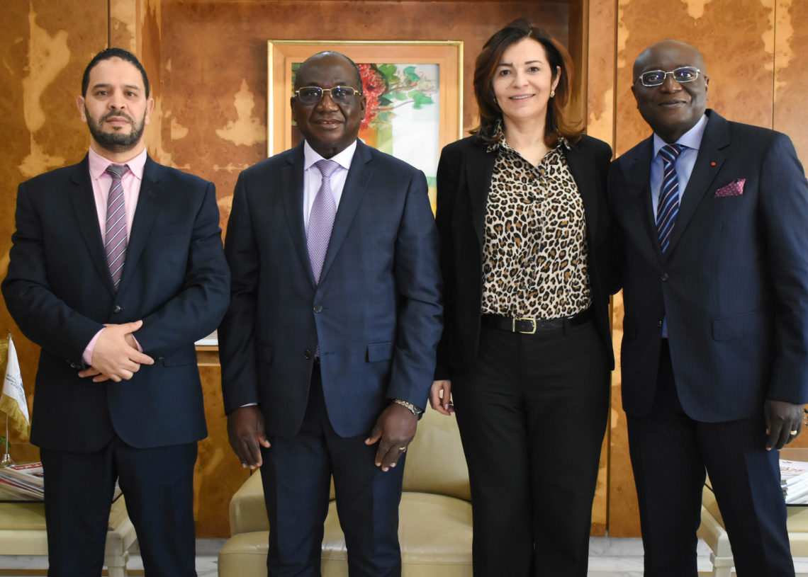 Visite d’une délégation de l’Association des banques de la côte d’Ivoire