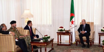 Le Président algérien reçoit Abdelhamid Dbeibah