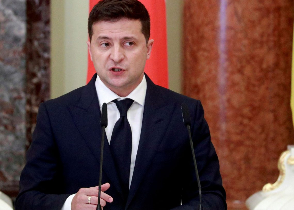 Volodymyr Zelensky n’est pas net…