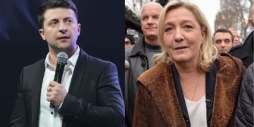 Zelensky appelle Marine Le Pen à admettre qu&rsquo; « elle s&rsquo;est trompée « 