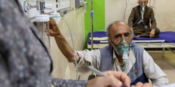 L&rsquo;Irak prise dans une tempête de poussière, des dizaines d&rsquo;hospitalisations