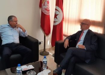 Taboubi reçoit l&rsquo;ambassadeur d&rsquo;Italie