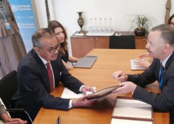 Rencontre entre Ali Mrabet et le Directeur de l&rsquo;OMS