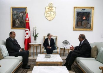 Nejla Bouden reçoit Khaled Hanafi,