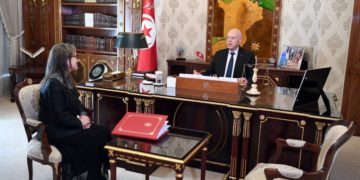 Kais Saied reçoit Nejla Bouden