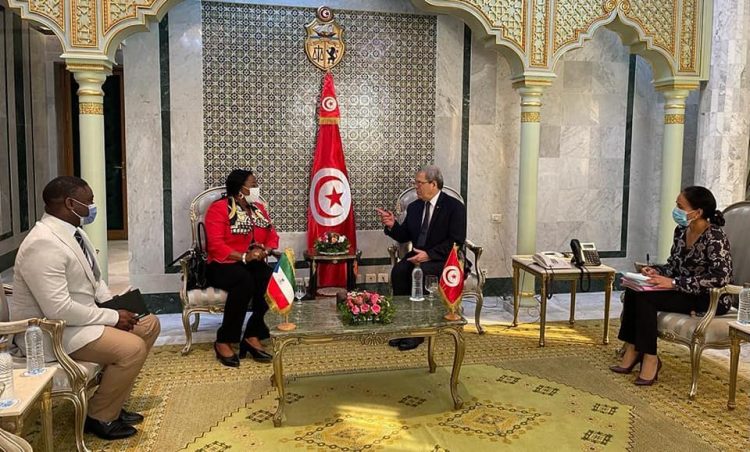 Naufrage du navire XELO: Othman Jerandi reçoit l’ambassadrice de Guinée équatoriale