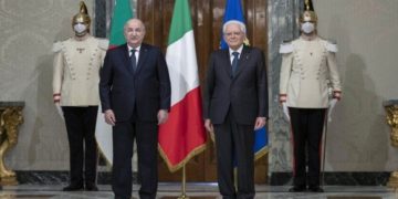 Tebboune: « nous sommes prêt avec l&rsquo;Italie à soutenir la Tunisie dans son impasse afin qu&rsquo;elle revienne sur la voie de la démocratie »