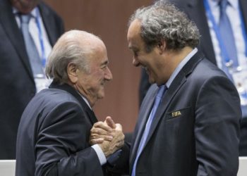 Michel Platini et Sepp Blatter condamné à un an et huit mois de prison avec sursis