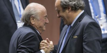 Michel Platini et Sepp Blatter condamné à un an et huit mois de prison avec sursis