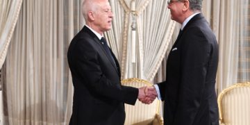 Kais Saied reçoit Farid Belhaj, vice président de la BM pour la  région Afrique du nord