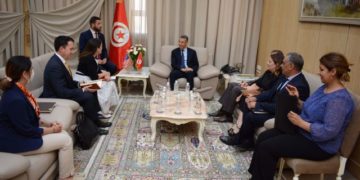 Coopération Tunisie- Etats-Unis: Taoufik Charfeddine reçoit Natasha Franceschi
