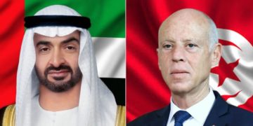 Entretien téléphonique entre le Président Saied et cheikh Mohamed Ben Zayed al-Nahiane.