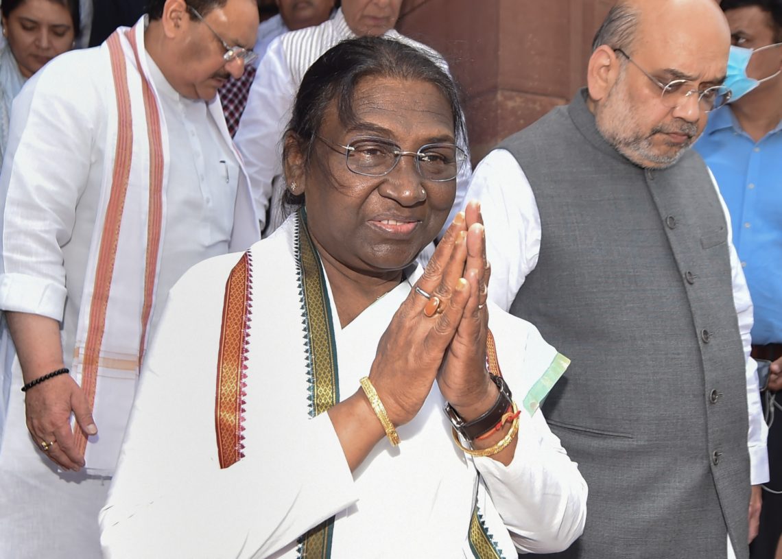 Inde: bien qu’issue d’une tribu marginalisée, Draupadi Murmu, élue présidente