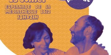 Dansez à loisir ce samedi 23 juillet devant la Médiathèque de Saint-Genis Laval (Lyon)