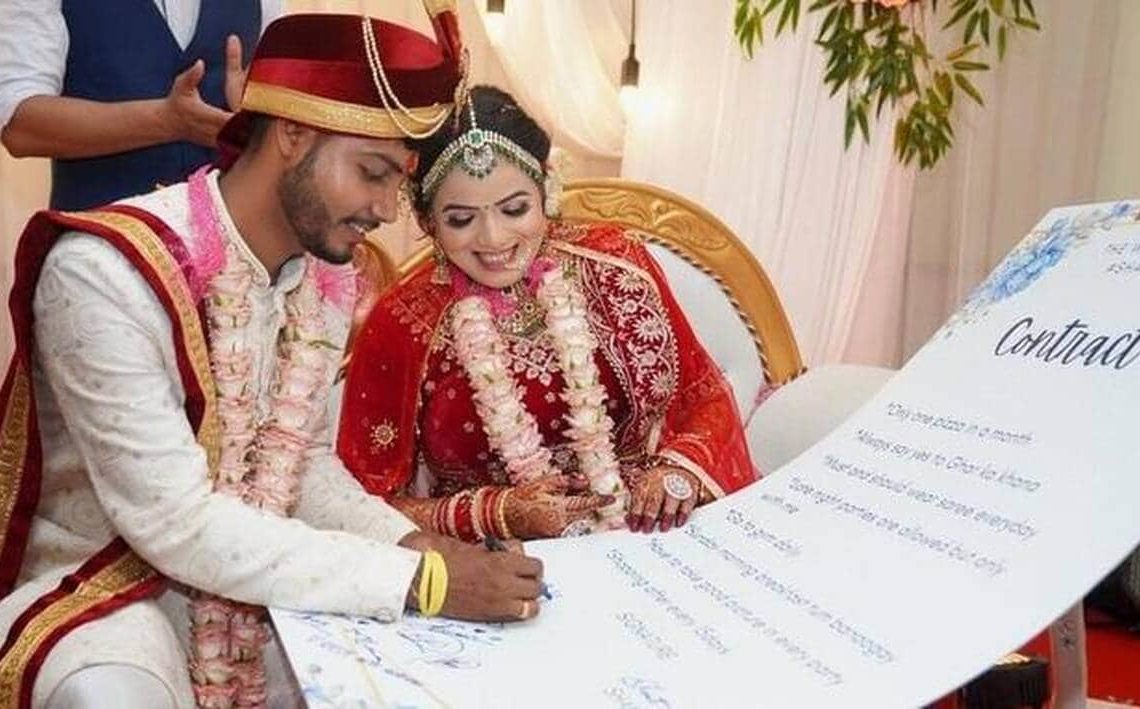 Insolite: un  couple signe un contrat de mariage limitant leur consommation de pizzas par mois