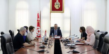 Ali Mrabet  accueille deux experts de l’AIEA pour une visite d’inspection