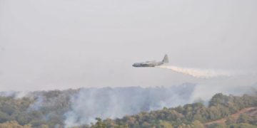 Incendies: l’armée de l’air mobilisée
