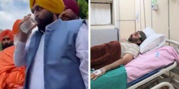 Pour prouver la propreté d&rsquo;une rivière sacrée, un ministre indien en boit l&rsquo;eau et est hospitalisé