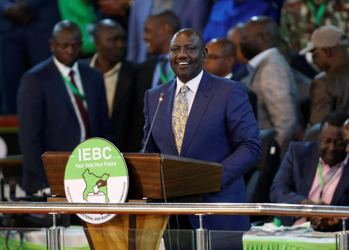 Présidentielle au Kenya: William Ruto déclaré vainqueur, des membres de la Commission électorale rejettent le résultat