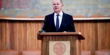 Le chancelier Olaf Scholz plaide pour un élargissement à 36 Etats et une réforme du mode décisionnel de l&rsquo;UE