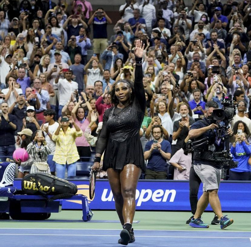 La légende vivante, Serena Williams, fait ses adieux au tennis