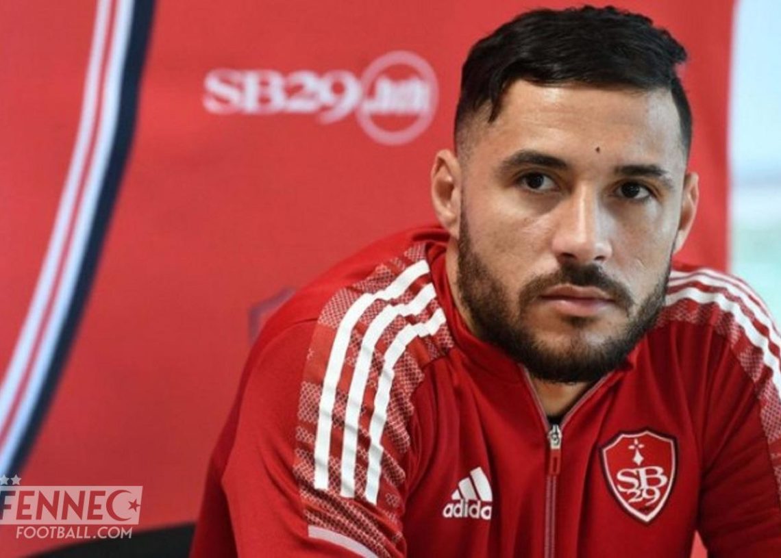 Youcef Belaïli en « mal du pays », songerait à quitter le Stade Brestois 29
