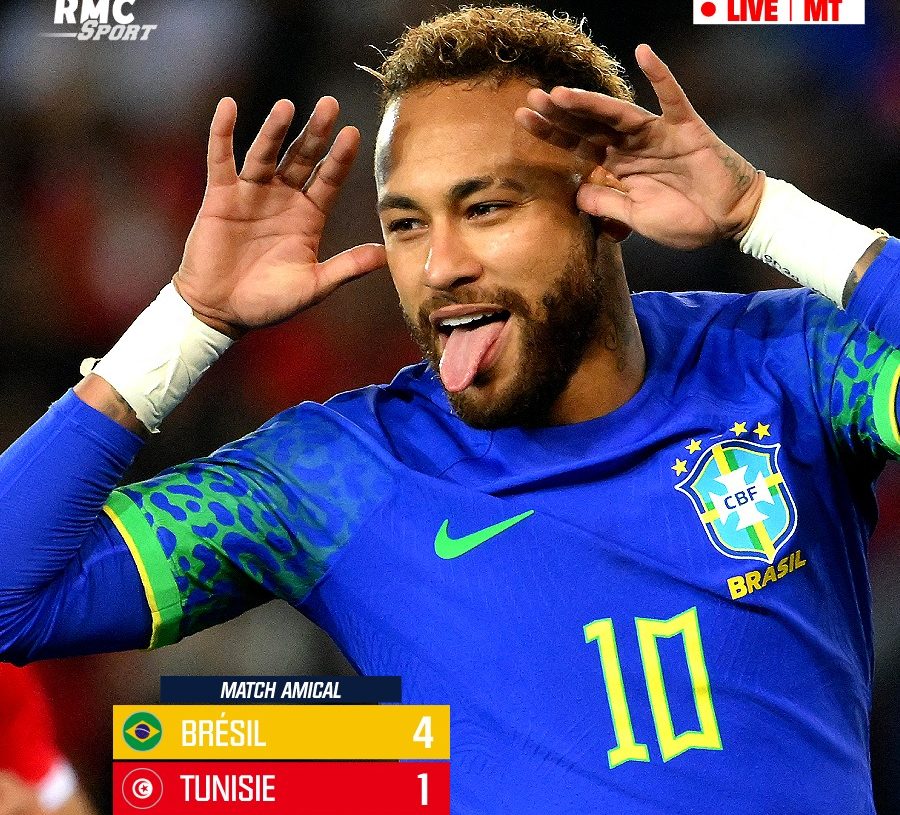 Brésil-Tunisie: un naufrage sur le terrain et dans les gradins.