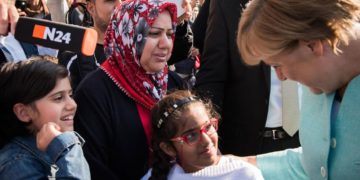 Angela Merkel reçoit le prix Nansen pour les réfugiés