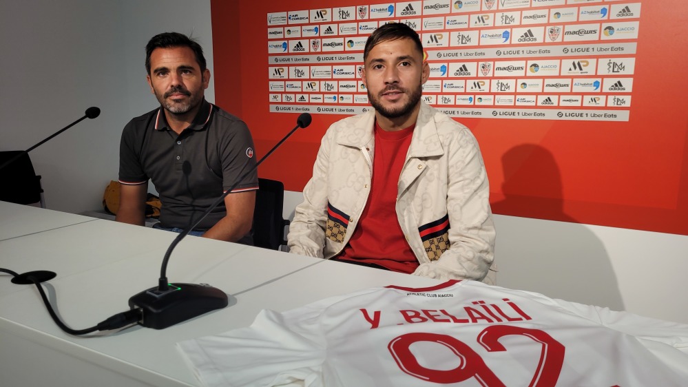Youcef Belaïli signe à l’AC Ajaccio