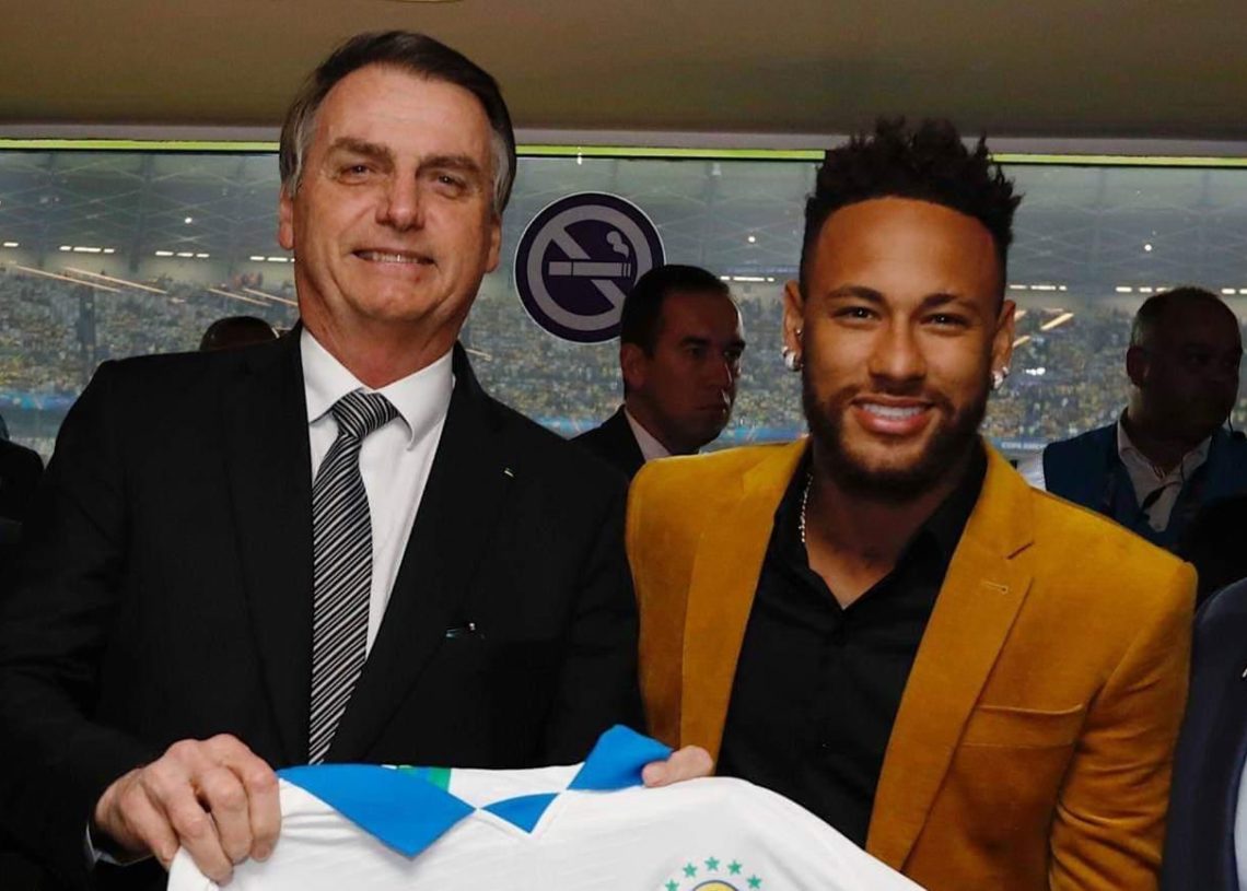 Neymar confirme son soutien au président Jair Bolsonaro