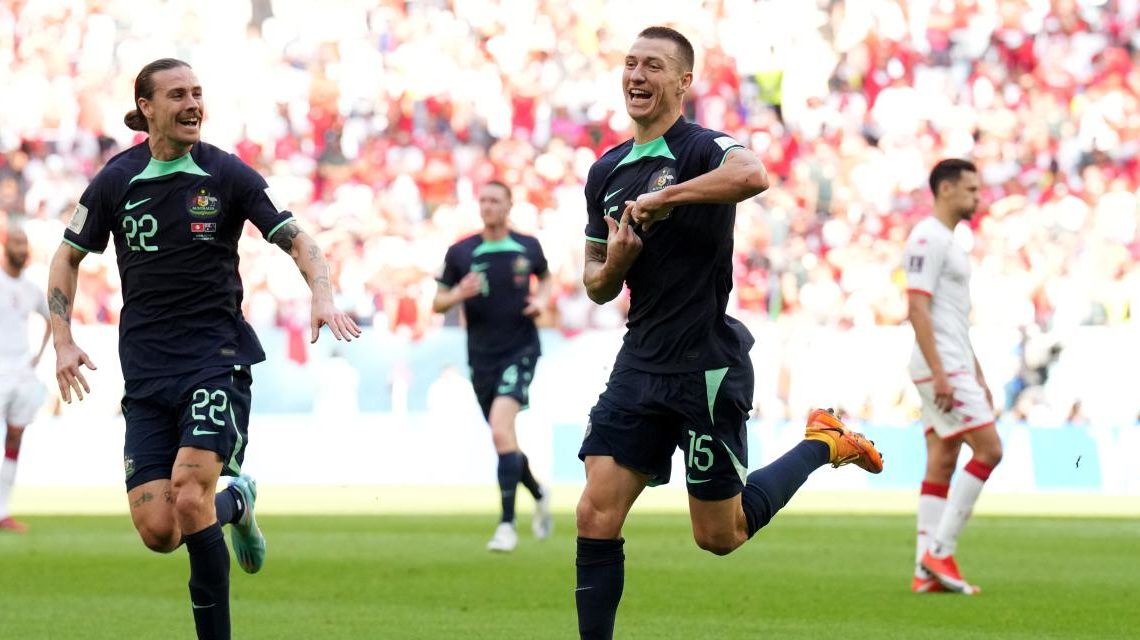 CM 2022: La Tunisie cède face à l’Australie (0-1)