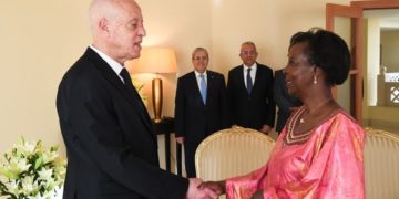 Sommet de la Francophonie: Kais Saied reçoit  Louise Mushikiwabo