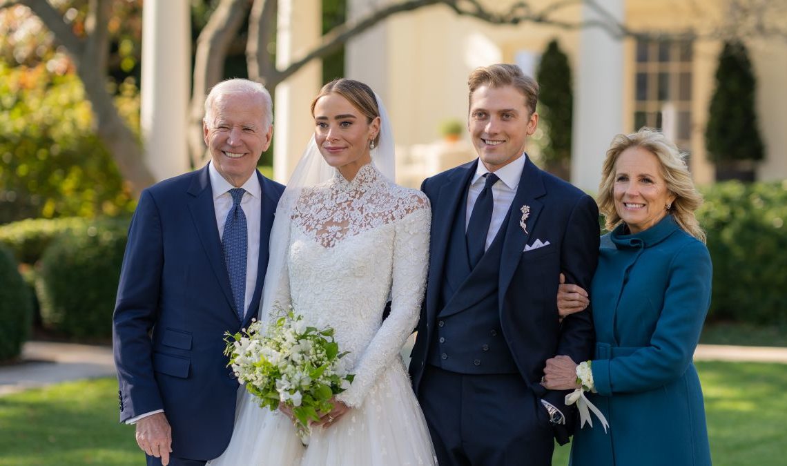 Joe Biden marie sa petite-fille à la Maison Blanche