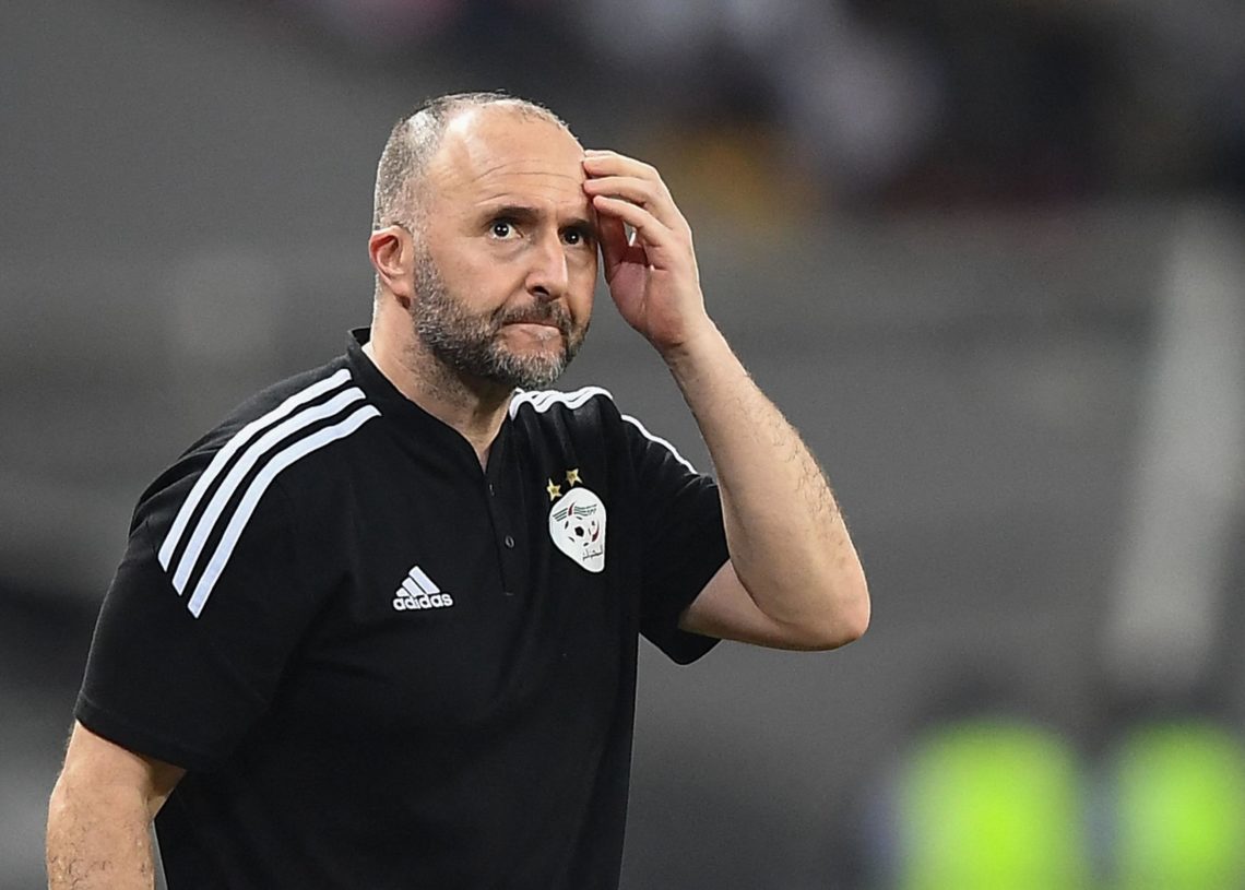 Le sélectionneur algérien, Djamel Belmadi, sur le départ?