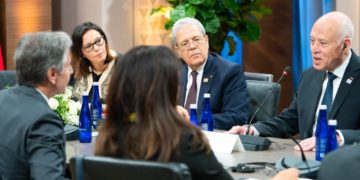 Blinken commente dans un tweet sa rencontre avec le Président Saied