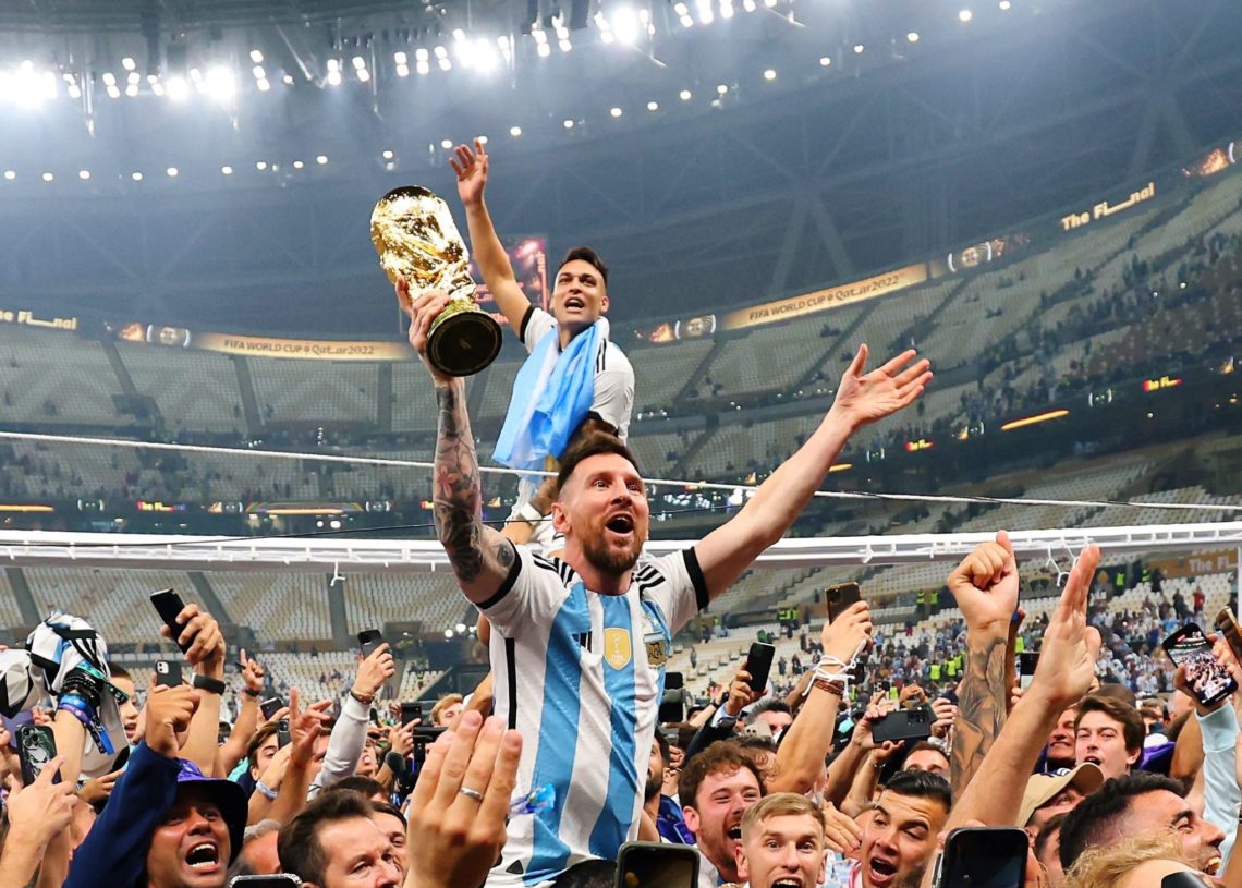 Les trois vainqueurs du Mondial